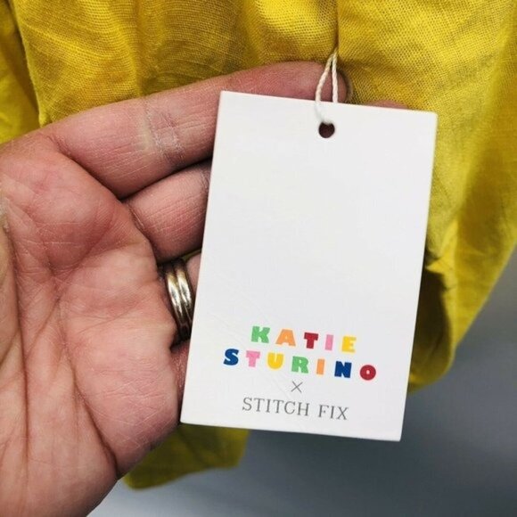 Katie Sturino StitchFix Gemma Linen Cargo Jacket - Picture 7 of 7